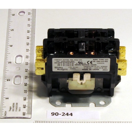 White-Rodgers 90-244 2 Pole 24V 30 Amp 90-244